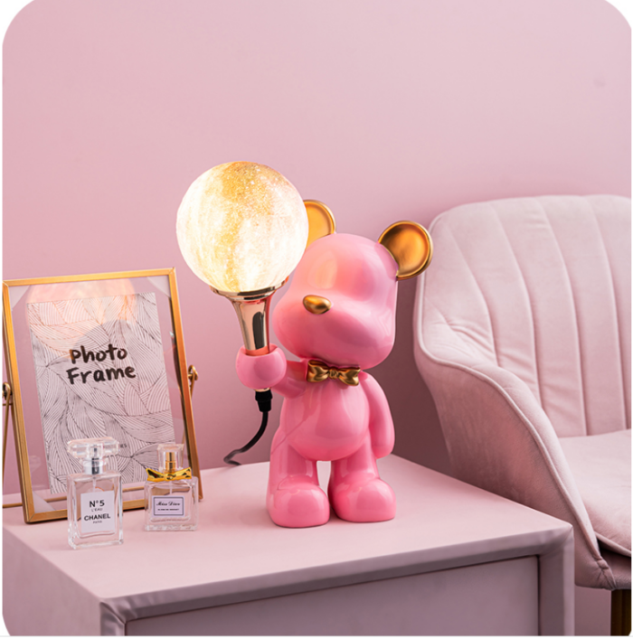 Veioză Pink Bear